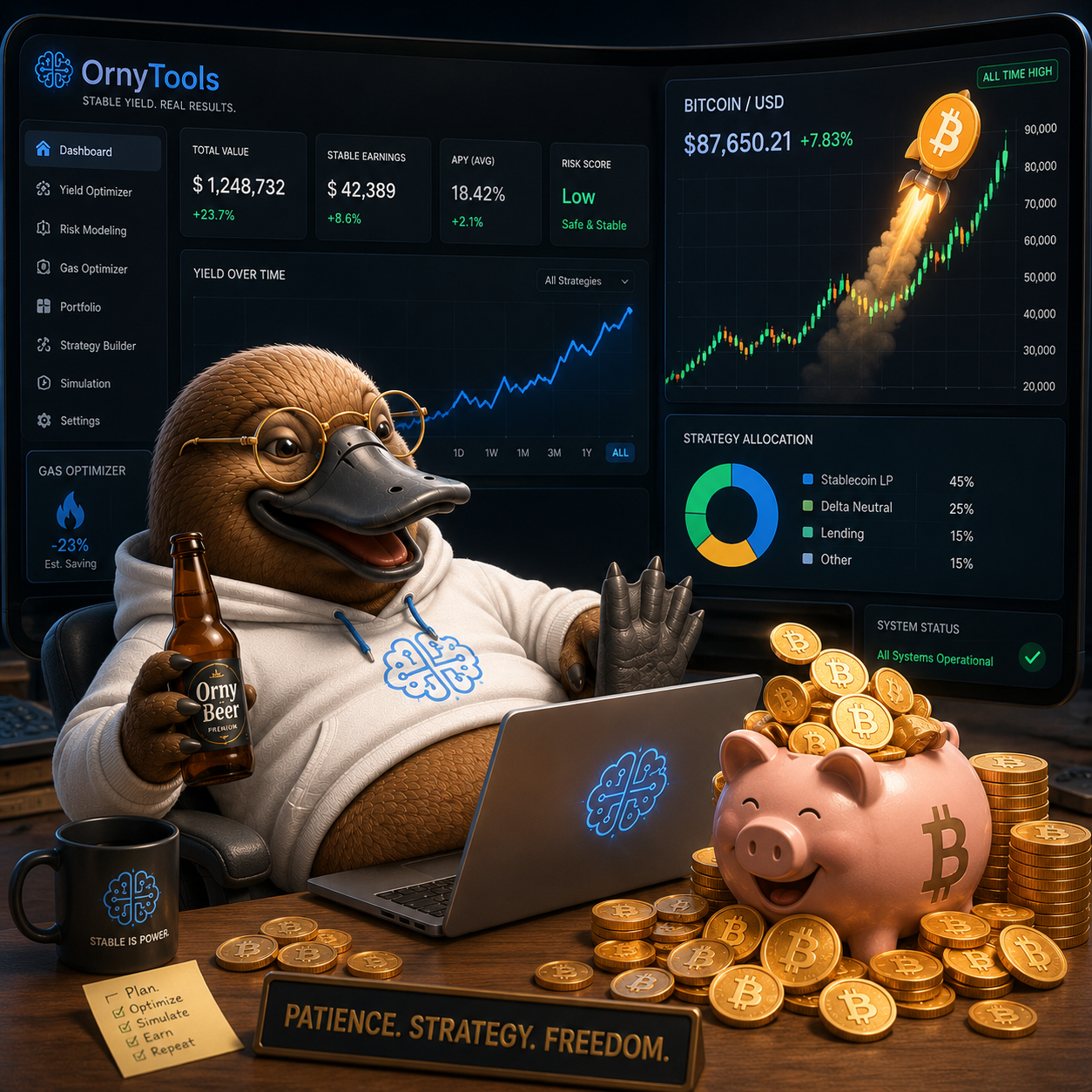 OrnyTools — DeFi Decision Engine